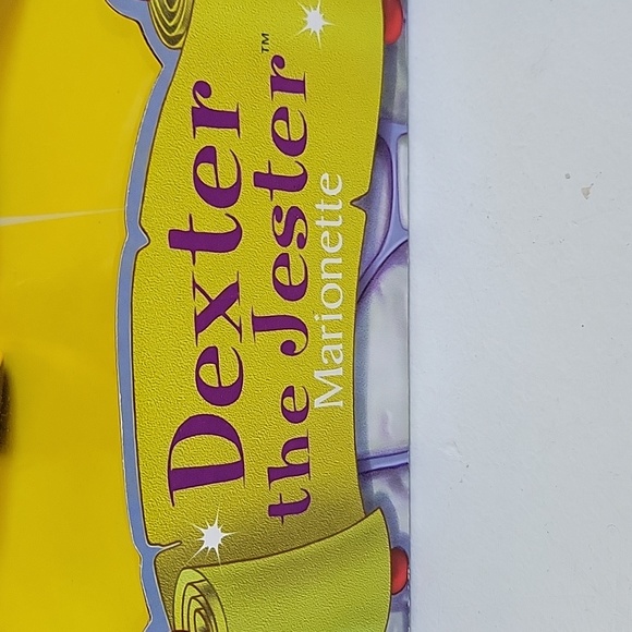 DEXTER The JESTER MARIONETTE 4-STRING PUPPET BY ARTIST DANIEL OATES 2001 VINTAGE - Picture 2 of 9